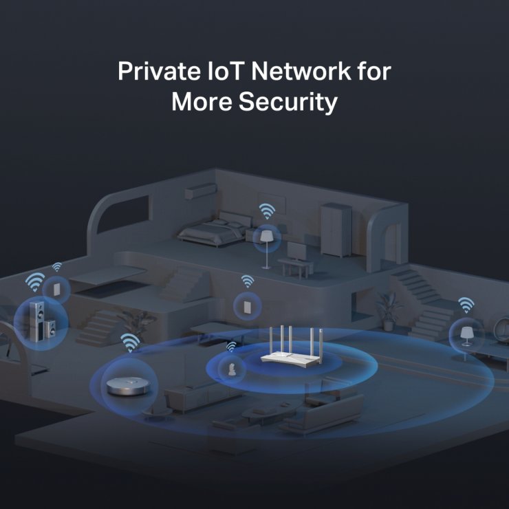 Imagine Router Wi-Fi Gigabit Dual Band AX3000, TP-LINK ARCHER AX56